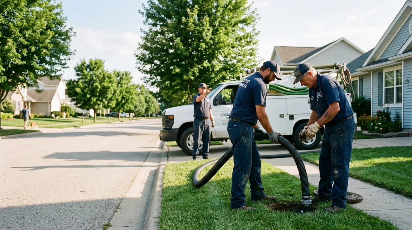 Septic Tank Cleaning in Farmersville, CA